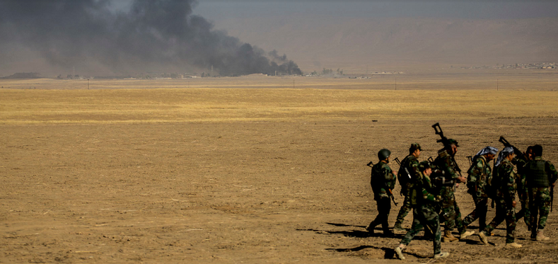 Toan canh nguoi Kurd danh IS tren chien truong Mosul-Hinh-8