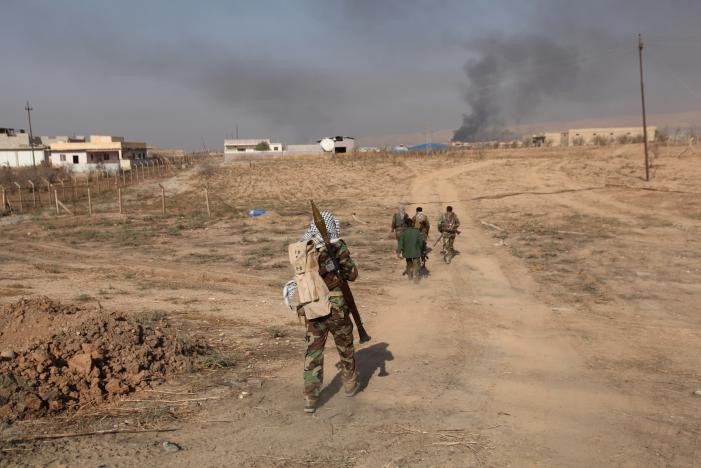 Anh: Giao tranh ac liet giua nguoi Kurd va IS tai Mosul-Hinh-7
