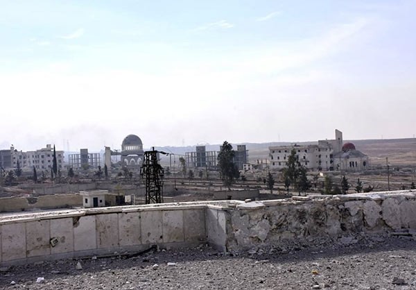 Quan doi Syria giai phong quan Dahiyet al-Assad o tay Aleppo-Hinh-11