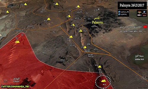 Quan doi Syria thang lon, chuan bi giai phong Palmyra lan 2