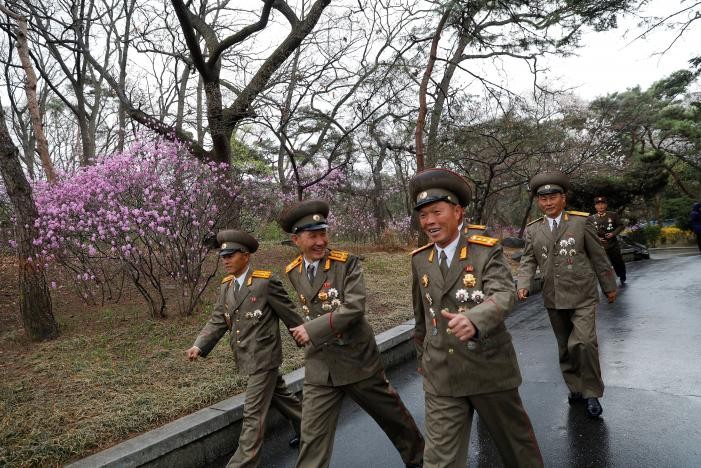 Anh: Trieu Tien mot ngay truoc le ky niem ngay sinh ong Kim Il-sung-Hinh-4