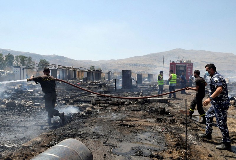 Toan canh chay trai ti nan Syria o Lebanon-Hinh-10