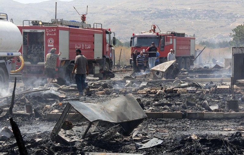 Toan canh chay trai ti nan Syria o Lebanon-Hinh-9