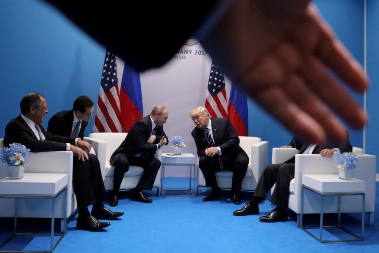 Toan canh cuoc gap giua Tong thong Putin - Donald Trump ben le G20-Hinh-9