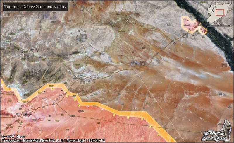 Anh: Phien quan IS chong su quyet  liet  o phia dong Palmyra-Hinh-8