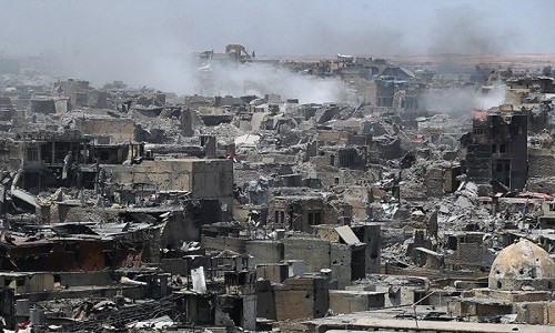 Toan canh thanh pho Mosul tan hoang sau giai phong-Hinh-6