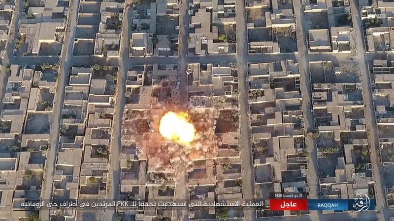 Anh: Phien quan  IS phan cong o Raqqa, SDF ton that nang-Hinh-4