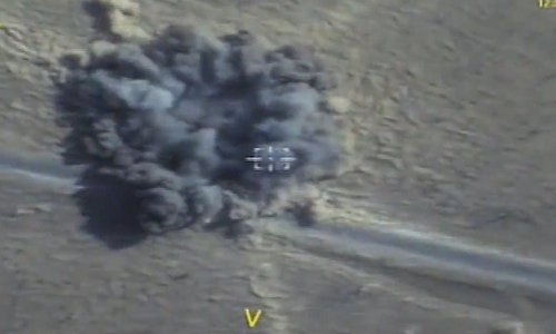 Video: Khong quan Nga nem bom phien quan IS tai Deir Ezzor