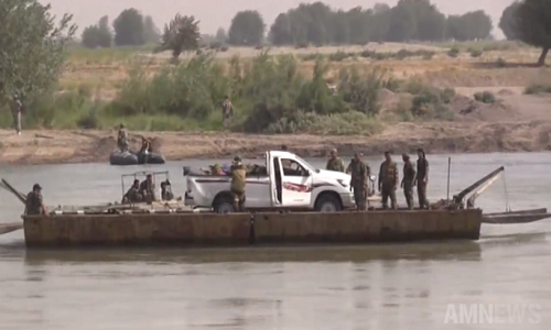 Video: Quan doi Syria vuot song Euphrates o Deir Ezzor