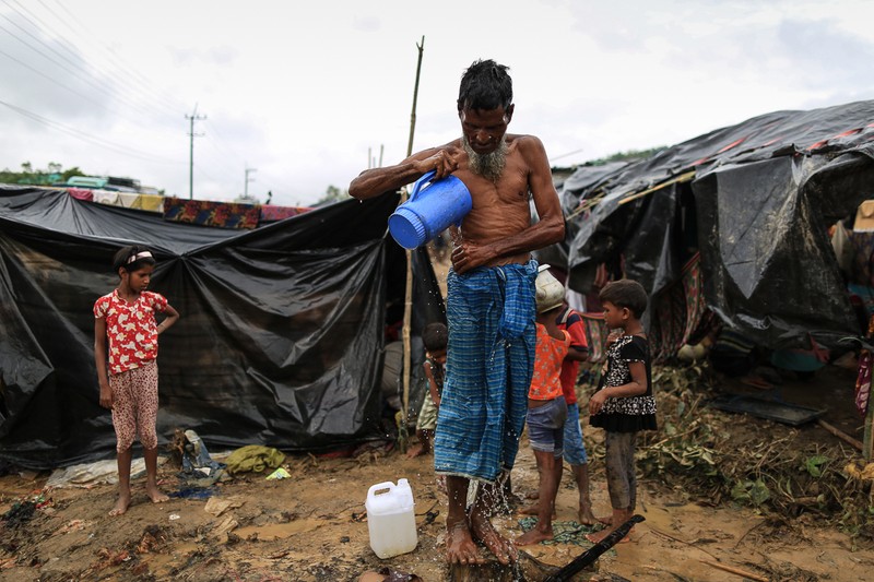 Khon kho cuoc song cua nguoi ti nan Rohingya o Bangladesh-Hinh-8