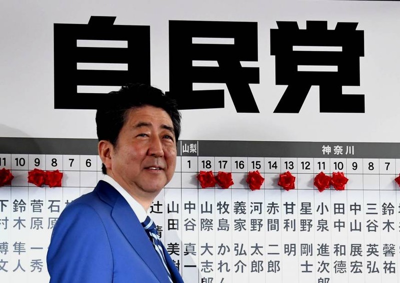 Toan canh cuoc bau cu Nhat Ban, Thu tuong Shinzo Abe thang lon