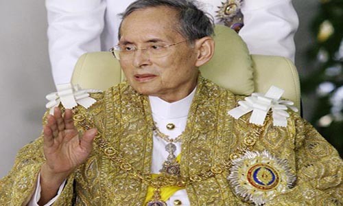 Toan canh cong tac chuan bi cho le tang Vua Thai Lan Bhumibol