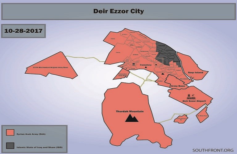 Anh: Syria chiem loat khu vuc o Deir Ezzor, IS sap sup do