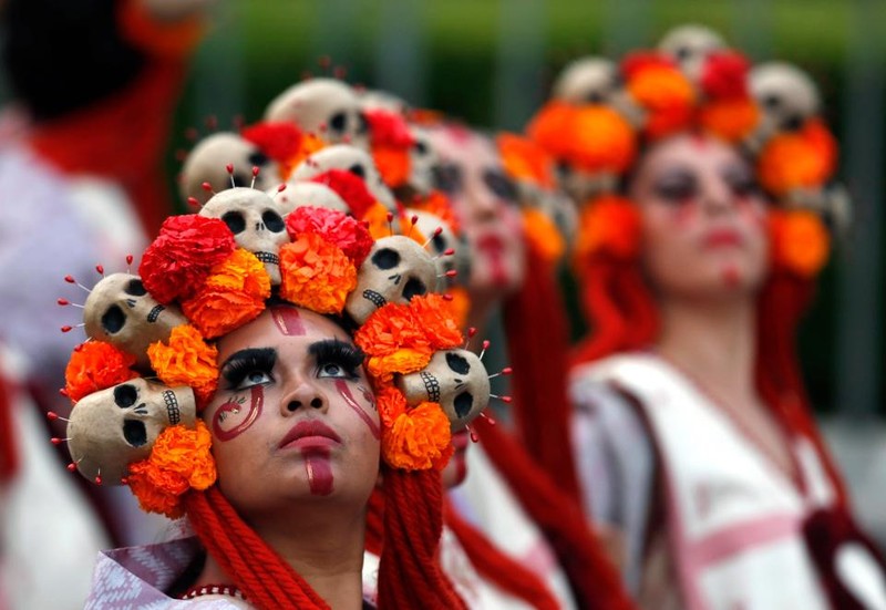 Le hoi “Ngay cua nguoi chet” nao nhiet tai Mexico-Hinh-7