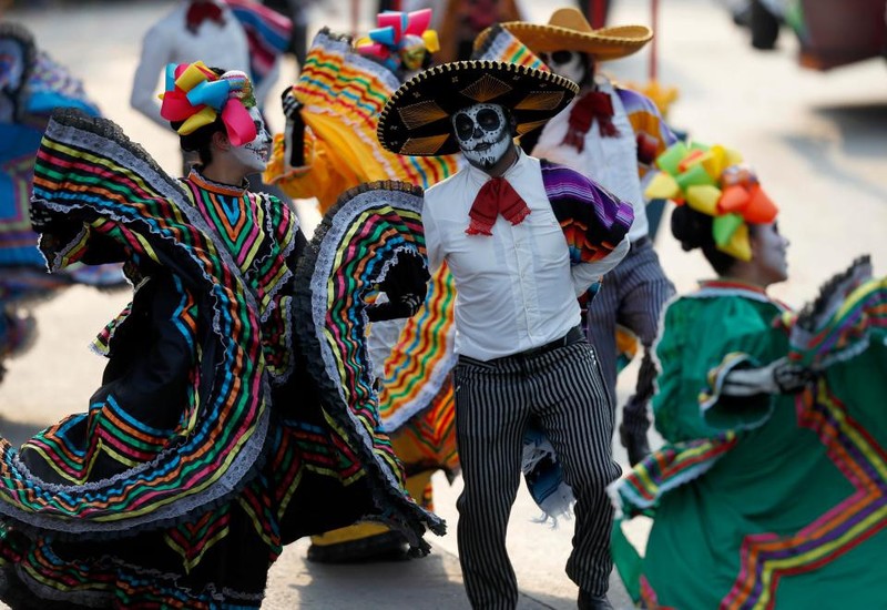 Le hoi “Ngay cua nguoi chet” nao nhiet tai Mexico-Hinh-9