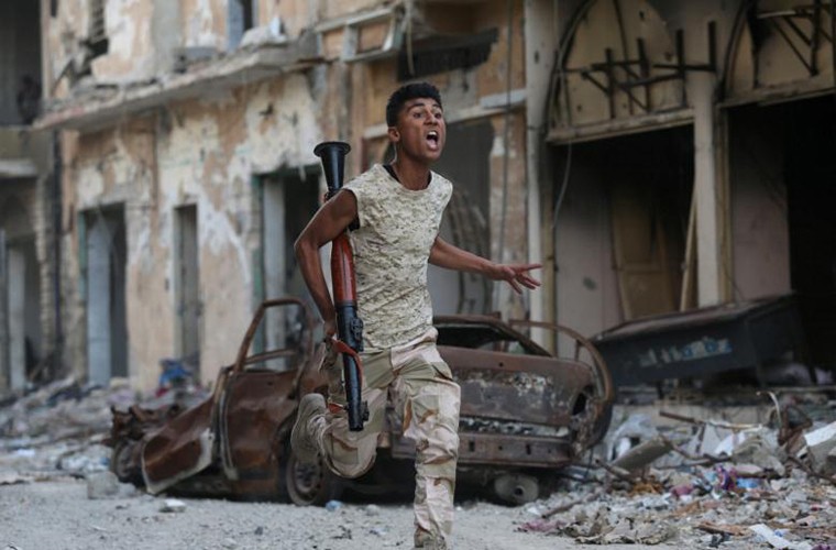 Thua dau o Syria, phien quan IS chuyen huong sang Libya-Hinh-11