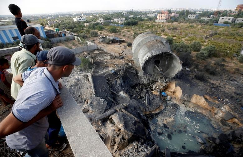 Israel-Hamas doi dau, Dai Gaza hung du “mua bom bao dan”-Hinh-5