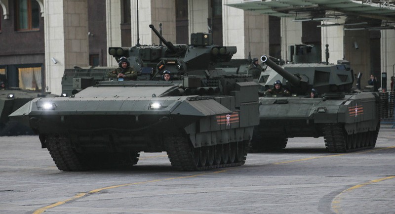 Do suc manh sieu tang T-14 va T-15 Armata cua Nga-Hinh-12