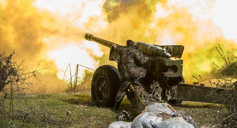 Quan doi Syria khai hoa, khung bo ton that nang tai vung dem Idlib