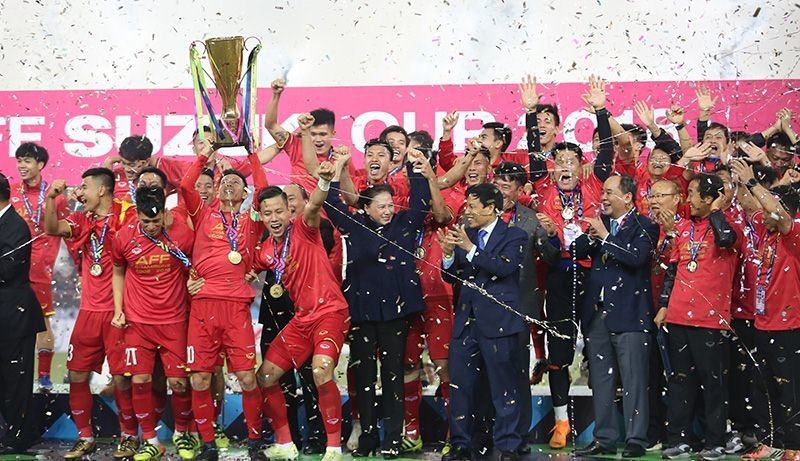 Bao chau A ca ngoi DT Viet Nam vo dich AFF Cup 2018