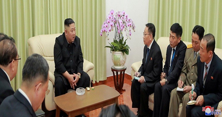 Ngay dau Chu tich Kim Jong-un den Viet Nam tren bao Trieu Tien-Hinh-9