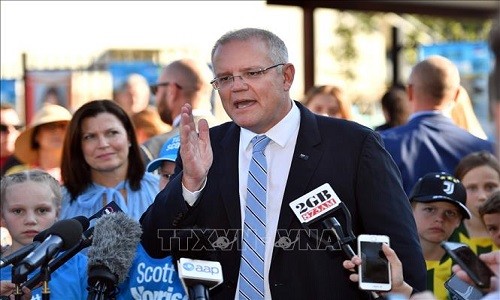 Bau cu Australia: Thu tuong Scott Morrison chien thang 