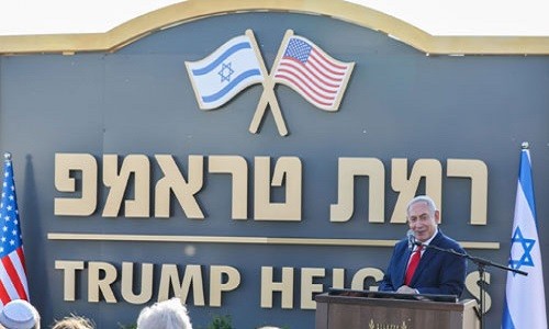 Muc dich Israel lap khu dinh cu Cao nguyen Trump tai Golan?