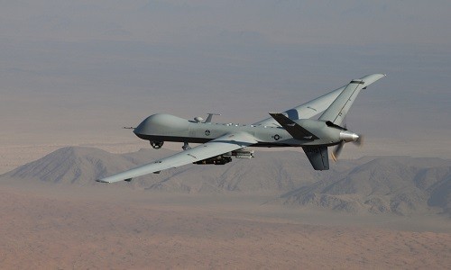 UAV My bi ban roi tai Yemen thoi bung cang thang voi Iran