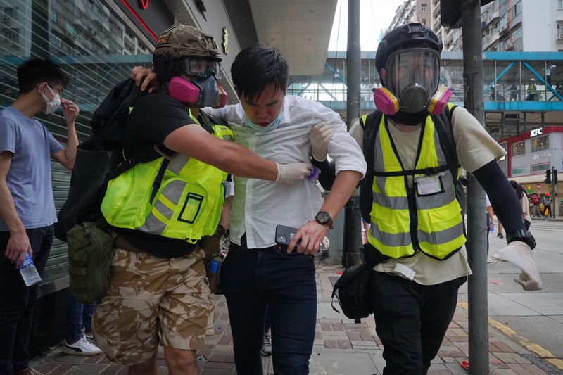 Toan canh bieu tinh o Hong Kong phan doi du luat an ninh moi-Hinh-11