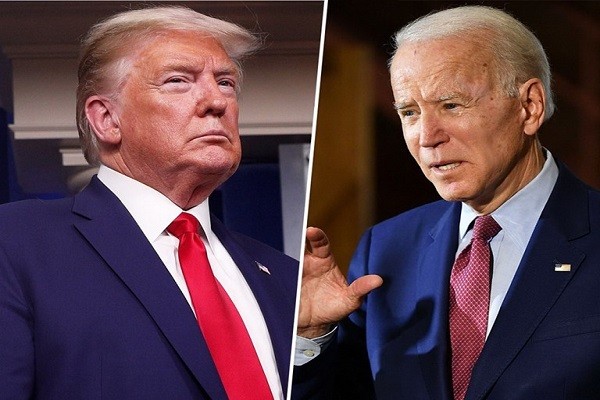 Ong Biden dan truoc ong Trump 14 diem trong cuoc khao sat cua CNN