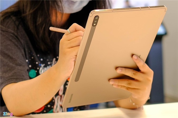 Chi tiet Samsung Galaxy Tab S7 - ke thach thuc iPad Pro-Hinh-5