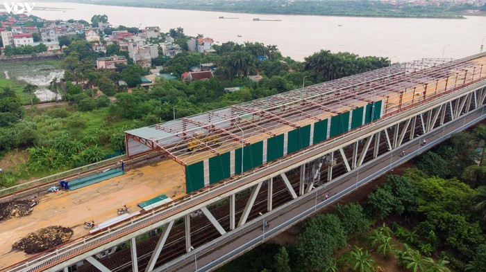 Toan canh dai cong truong sua chua cau Thang Long, Ha Noi-Hinh-3