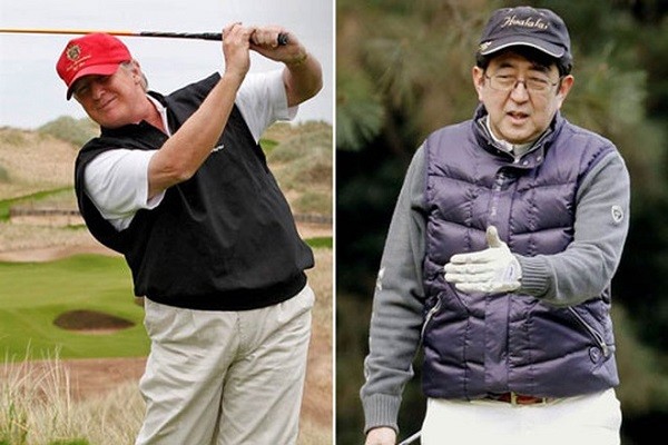 Thu tuong Abe va nhung lan “ngoai giao san golf” voi Tong thong Trump-Hinh-8