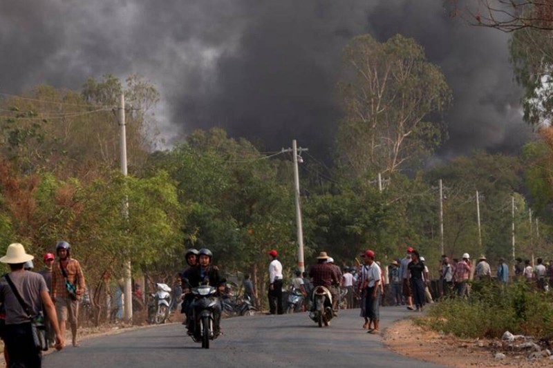 Bieu tinh o Myanmar: Them 82 nguoi thiet mang?-Hinh-5