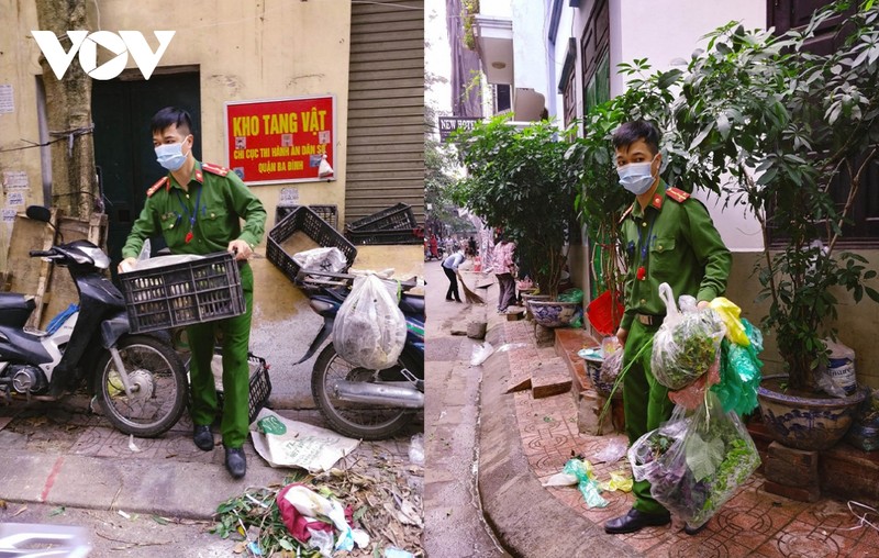 Dich Covid-19 dien bien phuc tap, nhieu cho “coc” o Ha Noi van hoat dong tap nap