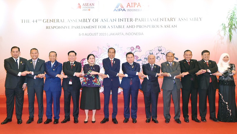 View - 	Chủ tịch Quốc hội Vương Đình Huệ dự Lễ Khai mạc AIPA 44