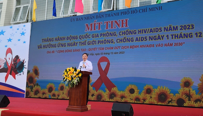 TP HCM huong toi ket thuc dich HIV/AIDS vao nam 2030