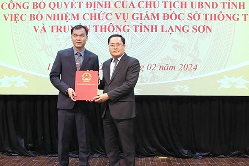 Ong Nguyen Trong Hung lam Giam doc So Thong tin va Truyen thong Lang Son