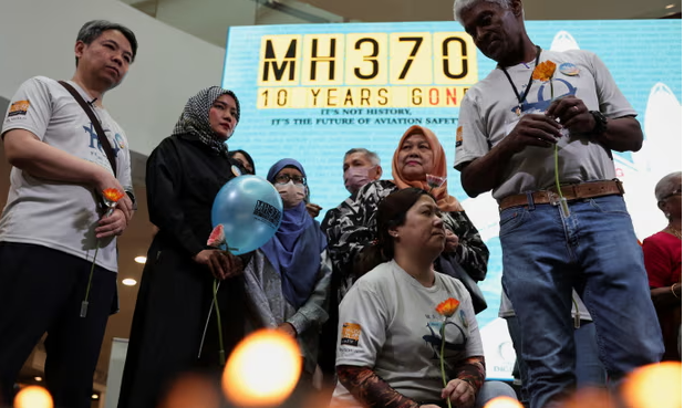Nguoi than tuong niem nan nhan vu may bay MH370 mat tich