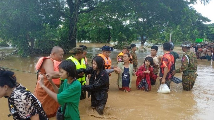 Myanmar keu goi quoc te ho tro ung pho lu lut nghiem trong