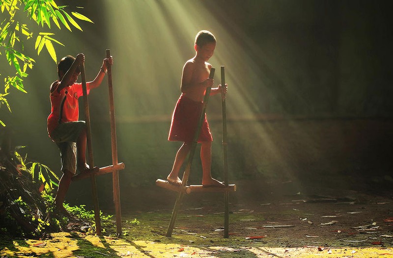 Ngo ngang cuoc song yen binh o mien que Indonesia-Hinh-2