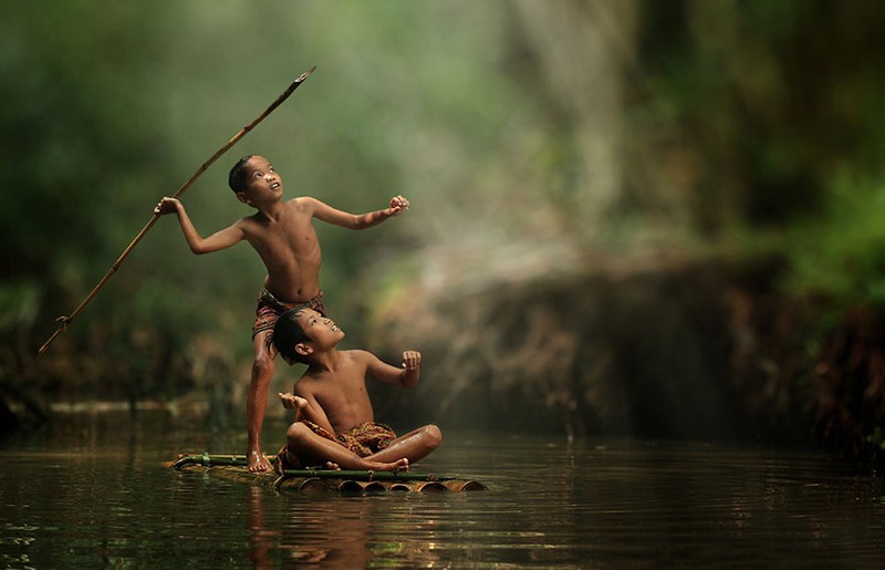 Ngo ngang cuoc song yen binh o mien que Indonesia-Hinh-4