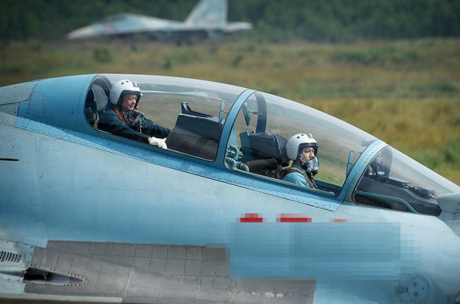 Tuong tan mot ngay huan luyen bay chien dau co Su-30MK2 VN