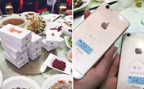 Dai gia Trung Quoc tang 39 iPhone 6S cho ban hoc cu