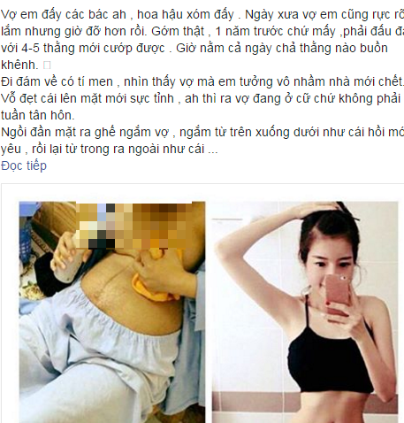 Hoang hon vo xinh hoa xau dien dao sau mot nam cuoi