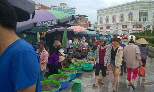 Quang Ninh Chu hang hai san dung chay danh khach chay mau