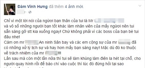 Dam Vinh Hung noi doa vi mat ghe VIP du den san bay som-Hinh-4