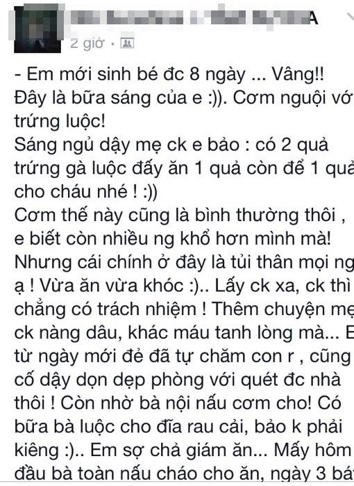 Con dau cuoi trong nuoc mat vi bua sang me chong chuan bi-Hinh-2