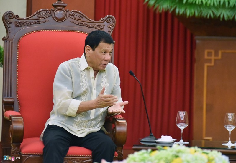 Anh: Tong bi thu, Thu tuong gap Tong thong Philippines Duterte-Hinh-7