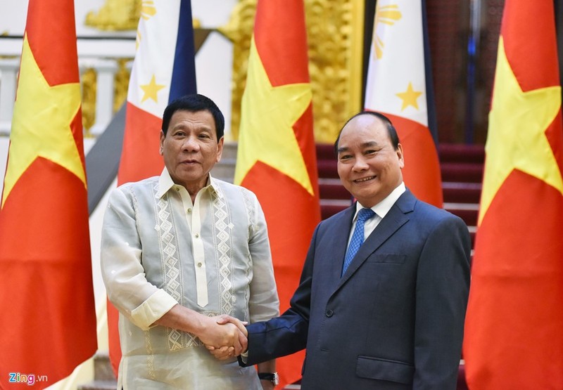 Anh: Tong bi thu, Thu tuong gap Tong thong Philippines Duterte